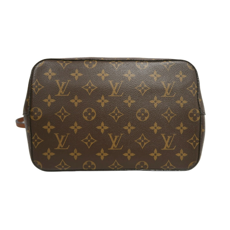 LOUIS VUITTON Monogram Canvas Brown Neo Noe Drawstring Bucket Shoulder Bag