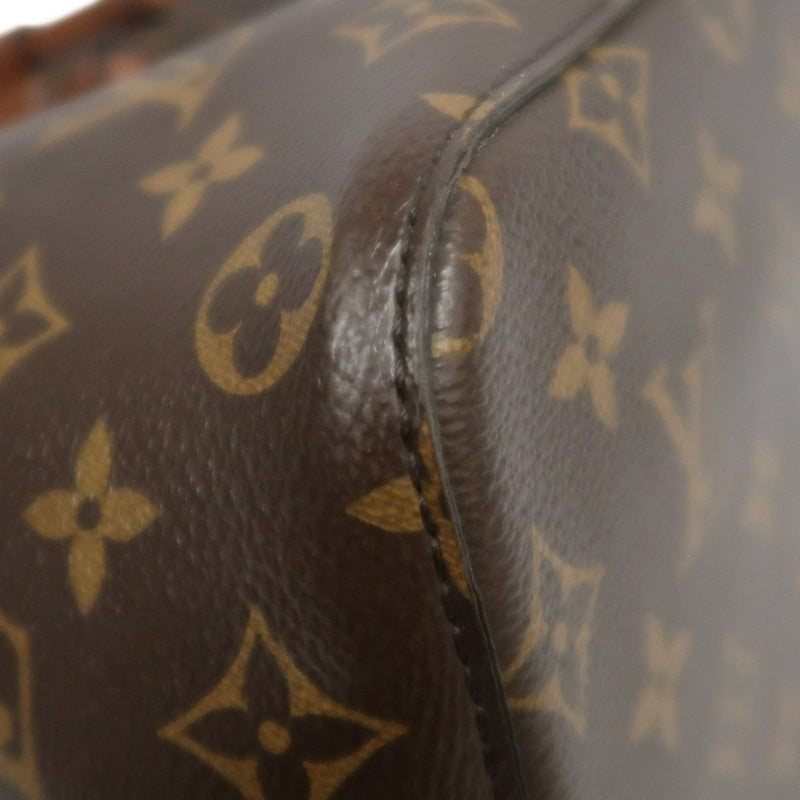 LOUIS VUITTON Monogram Canvas Brown Neo Noe Drawstring Bucket Shoulder Bag