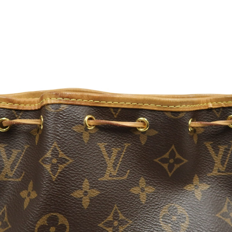 LOUIS VUITTON Monogram Canvas Brown Nano Noe Shumai Shape Shoulder Bag