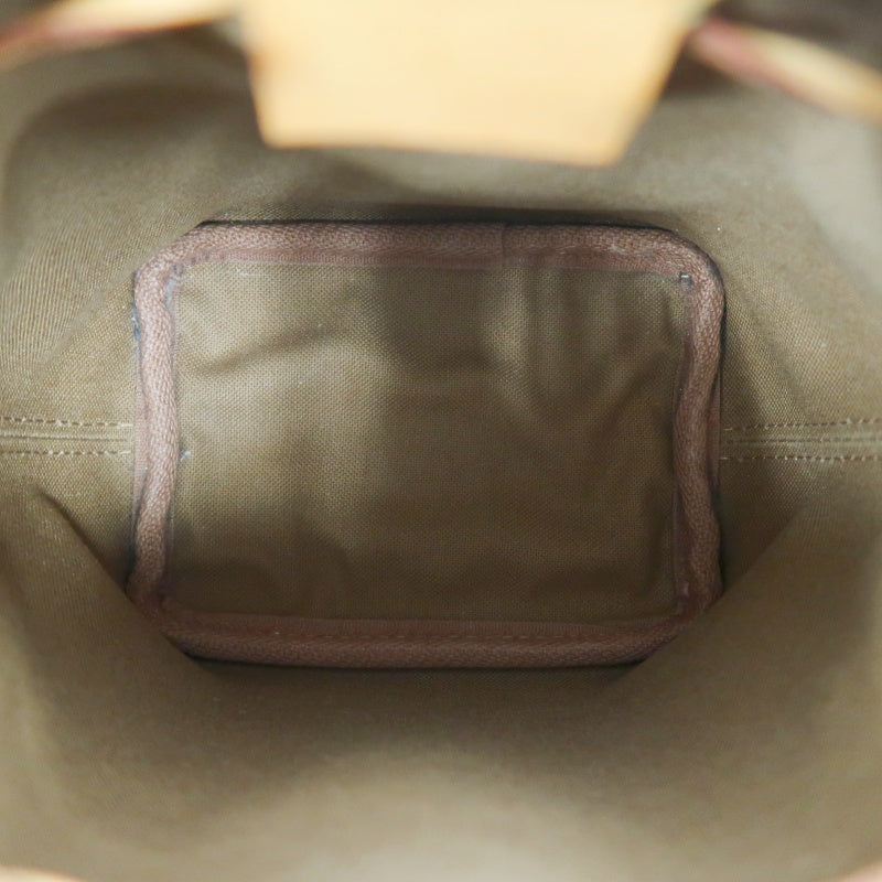 LOUIS VUITTON Monogram Canvas Brown Nano Noe Shumai Shape Shoulder Bag