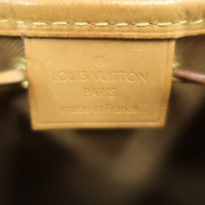 LOUIS VUITTON Monogram Canvas Brown Nano Noe Shumai Shape Shoulder Bag