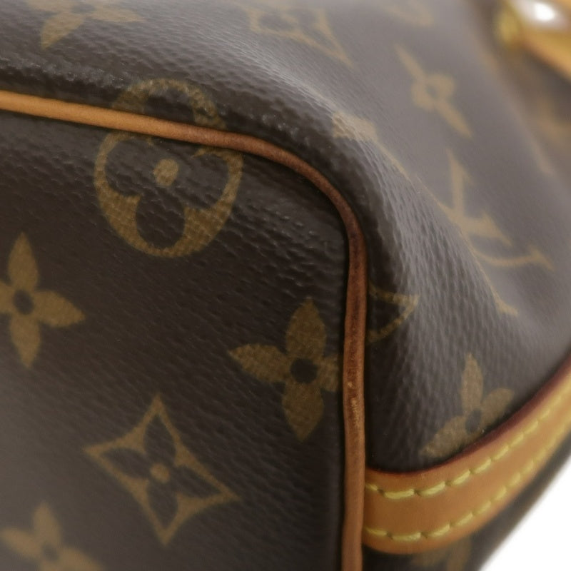 LOUIS VUITTON Monogram Canvas Brown Nano Noe Shumai Shape Shoulder Bag