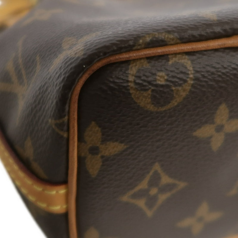 LOUIS VUITTON Monogram Canvas Brown Nano Noe Shumai Shape Shoulder Bag