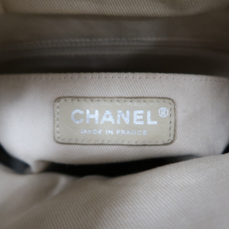 CHANEL Classic Matelasse Aged Calfskin Navy Blue Waxed Leather Quilted Kiss-lock Chain Shoulder Bag With Silver Hardware