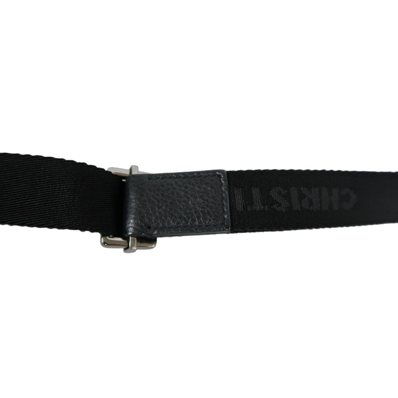 DIOR Oblique Blue Canvas Crossbody Bag