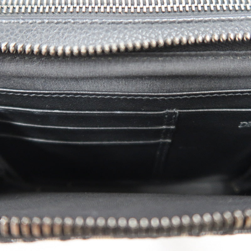 DIOR Oblique Blue Canvas Crossbody Bag