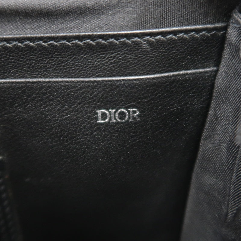 DIOR Oblique Blue Canvas Crossbody Bag