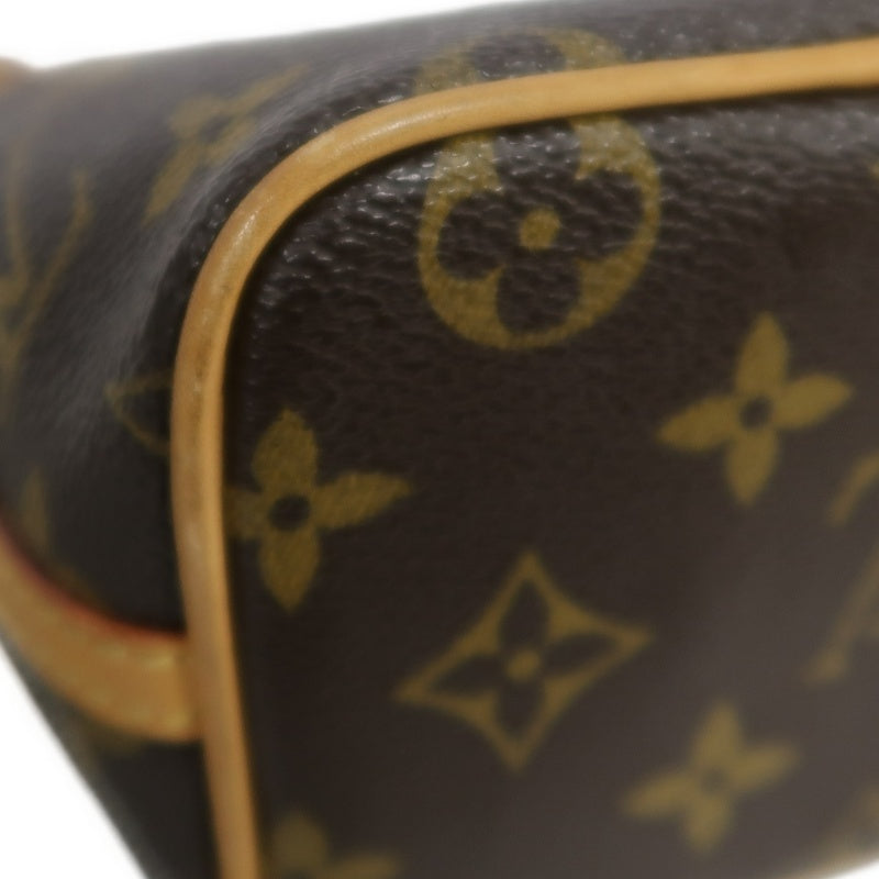 LOUISVUITTON Nano Noe Monogram Brown PVC Drawstring Bucket Shoulder Bag