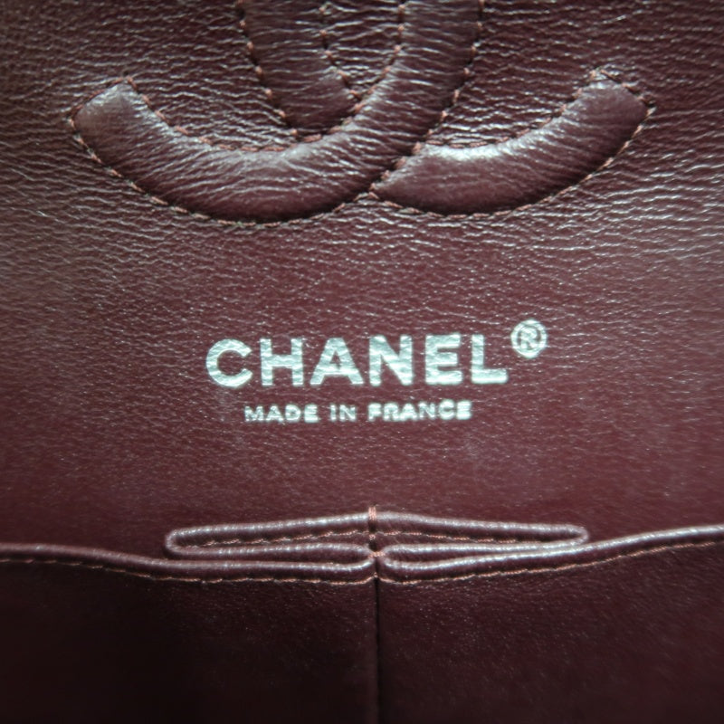 CHANEL Classic Flap Black Caviar Leather Quilted Flap Shoulder Bag With Silever Hardware