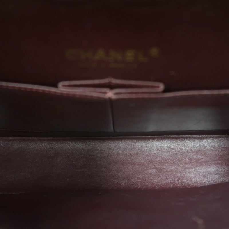 CHANEL Classic Flap Black Caviar Leather Quilted Flap Shoulder Bag With Gold Hardware, With Authenticity Card