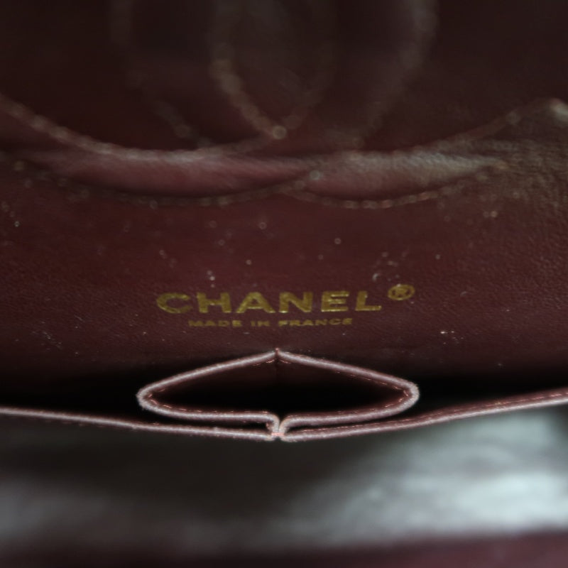 CHANEL Classic Flap Black Caviar Leather Quilted Flap Shoulder Bag With Gold Hardware, With Authenticity Card