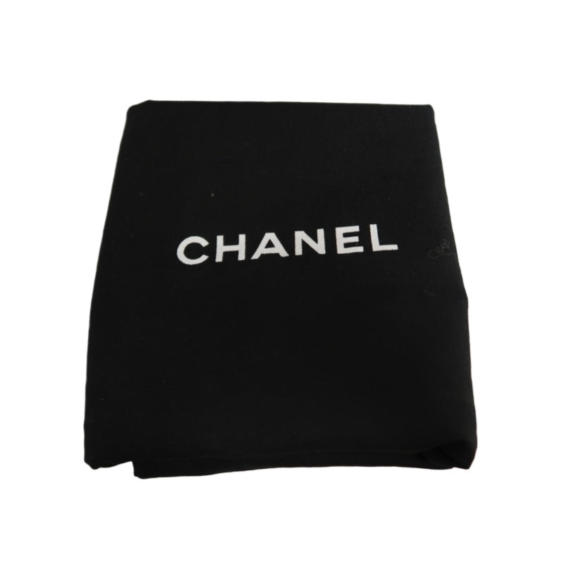 CHANEL Classic Flap Black Caviar Leather Quilted Flap Shoulder Bag With Gold Hardware