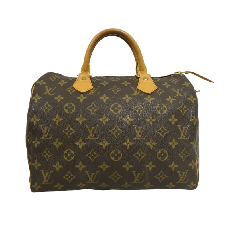 LOUIS VUITTON Speedy 30 Monogram Handbag PVC Brown
