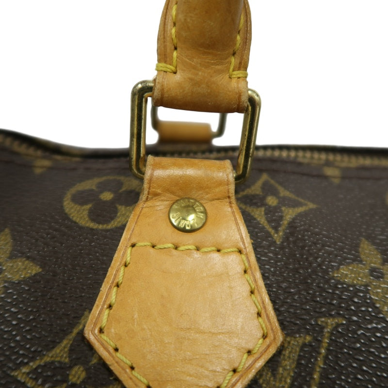 LOUIS VUITTON Speedy 30 Monogram Handbag PVC Brown