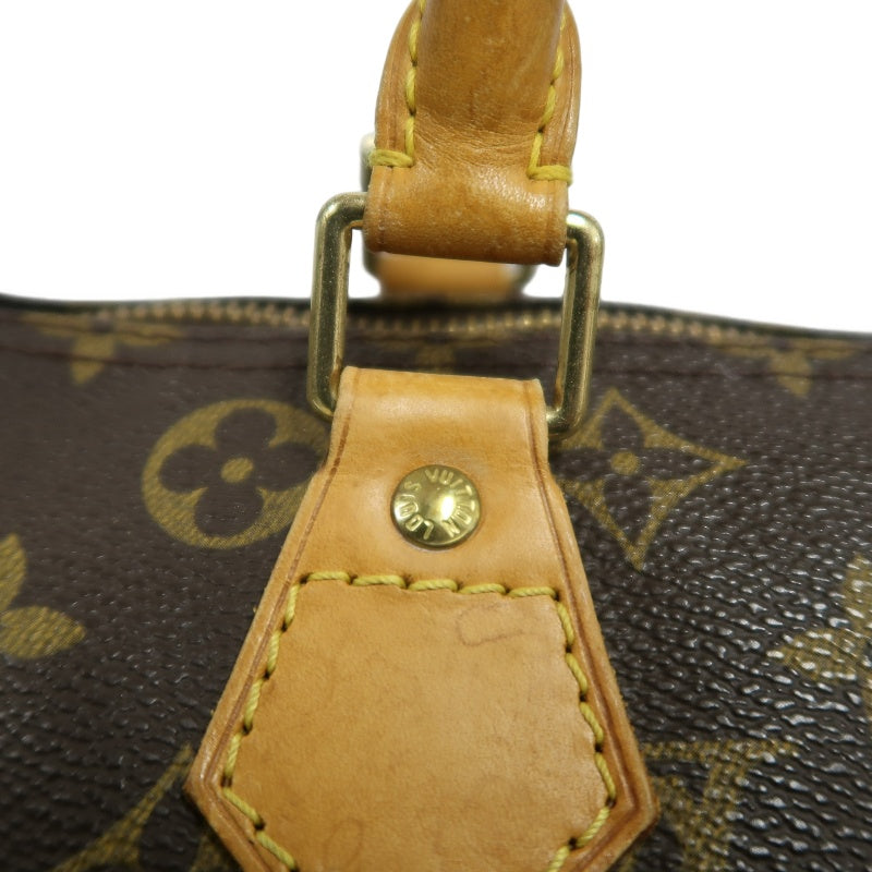 LOUIS VUITTON Speedy 30 Monogram Handbag PVC Brown