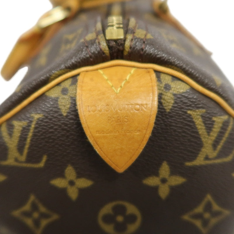 LOUIS VUITTON Speedy 30 Monogram Handbag PVC Brown