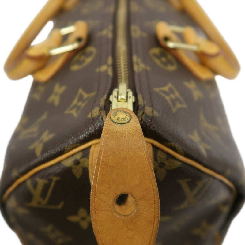 LOUIS VUITTON Speedy 30 Monogram Handbag PVC Brown