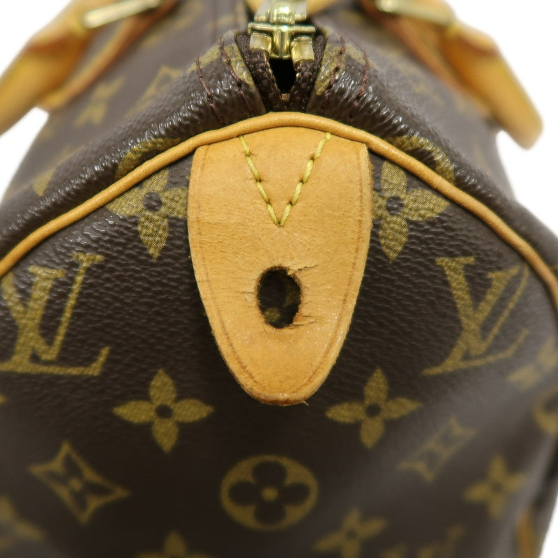 LOUIS VUITTON Speedy 30 Monogram Handbag PVC Brown
