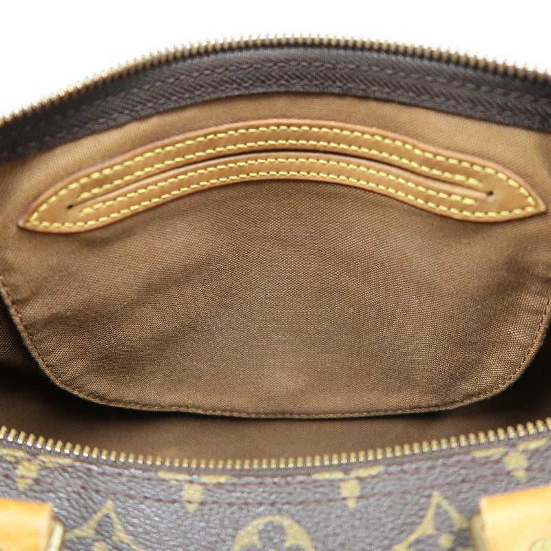 LOUIS VUITTON Speedy 30 Monogram Handbag PVC Brown