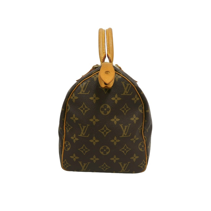 LOUIS VUITTON Speedy 30 Monogram Handbag PVC Brown