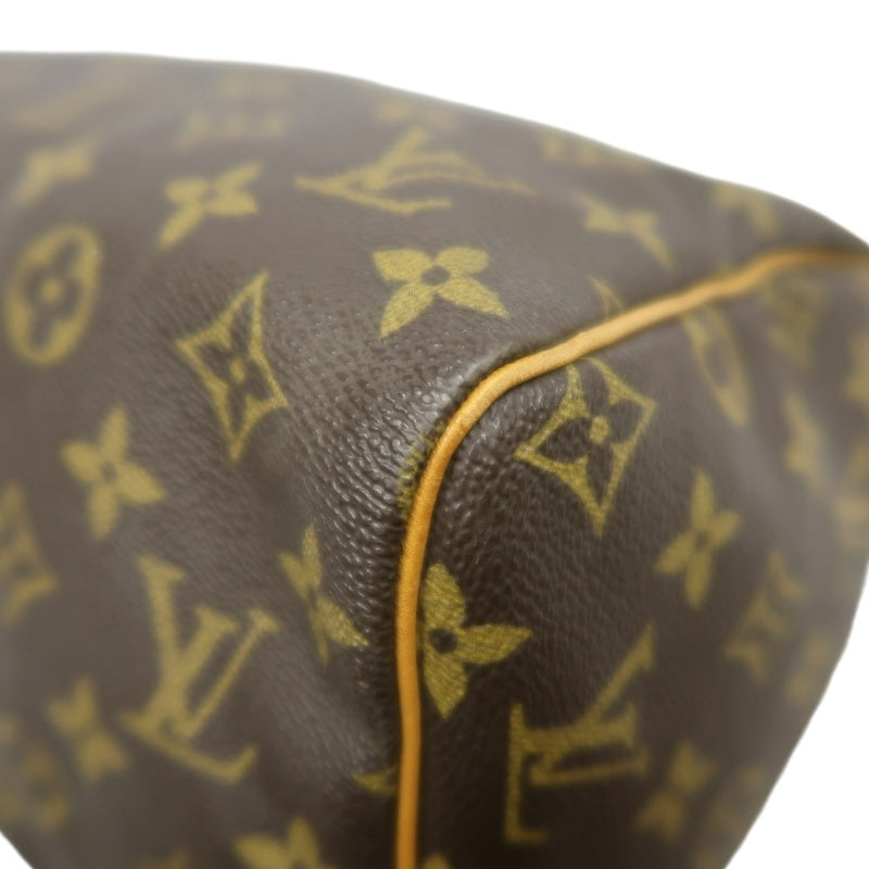 LOUIS VUITTON Speedy 30 Monogram Handbag PVC Brown