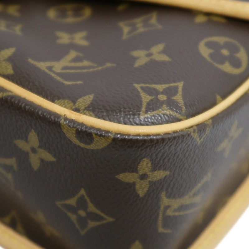 LOUIS VUITTON Solonge Monogram PVC Crossbody Bag Brown With Original Box and Dust Bag
