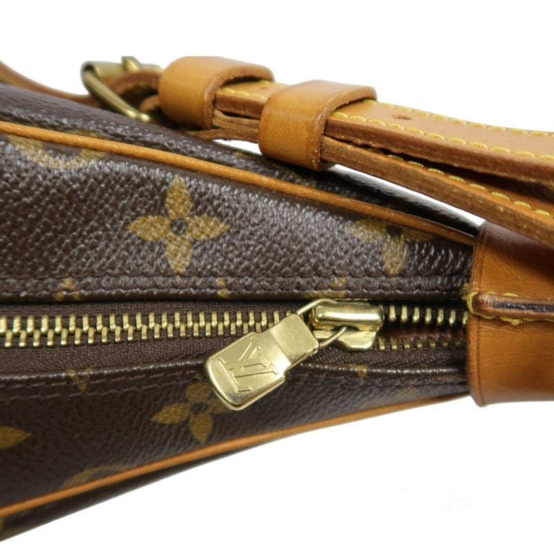LOUIS VUITTON Boulogne Monogram Shoulder Bag PVC Brown
