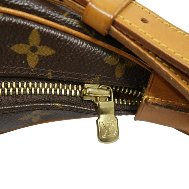 LOUIS VUITTON Boulogne Monogram Shoulder Bag PVC Brown