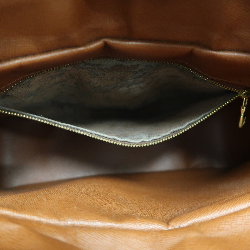 LOUIS VUITTON Boulogne Monogram Shoulder Bag PVC Brown