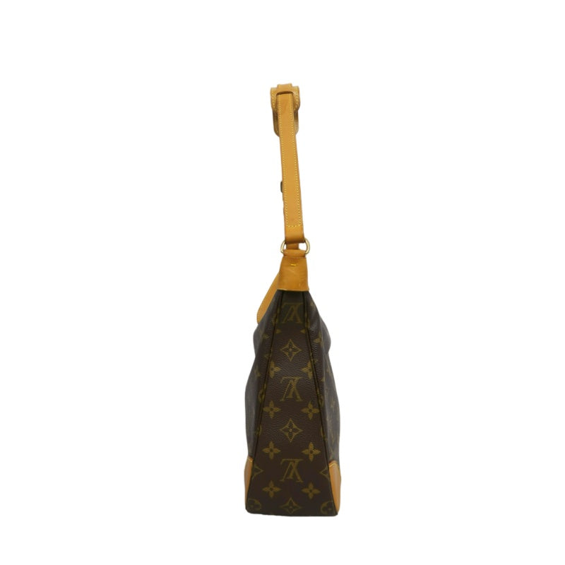 LOUIS VUITTON Boulogne Monogram Shoulder Bag PVC Brown