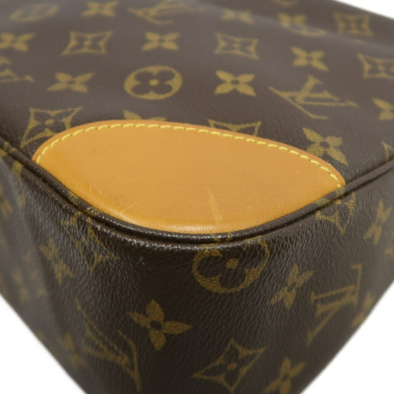 LOUIS VUITTON Boulogne Monogram Shoulder Bag PVC Brown