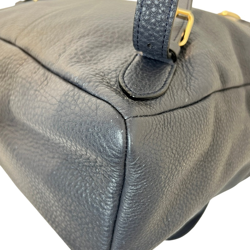 COACH Full Grain Pebbled Leather Backpack Black Calfskin Gold Hardware Front Twist Lock Pocket Spacious Casual Daily Commute Classic Design