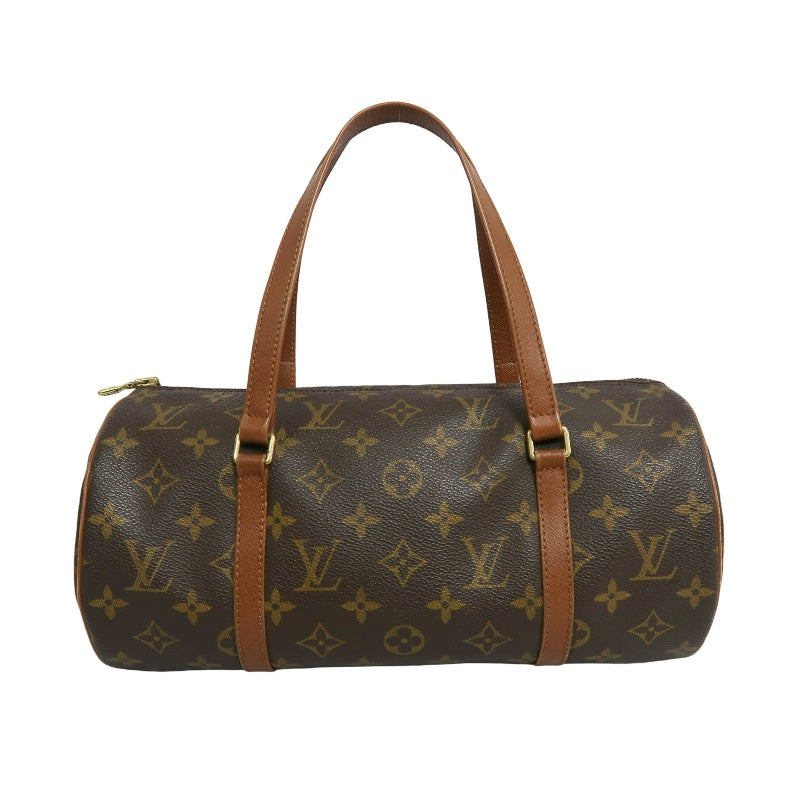 LOUIS VUITTON Papillon Monogram Handbag PVC With Pochette
