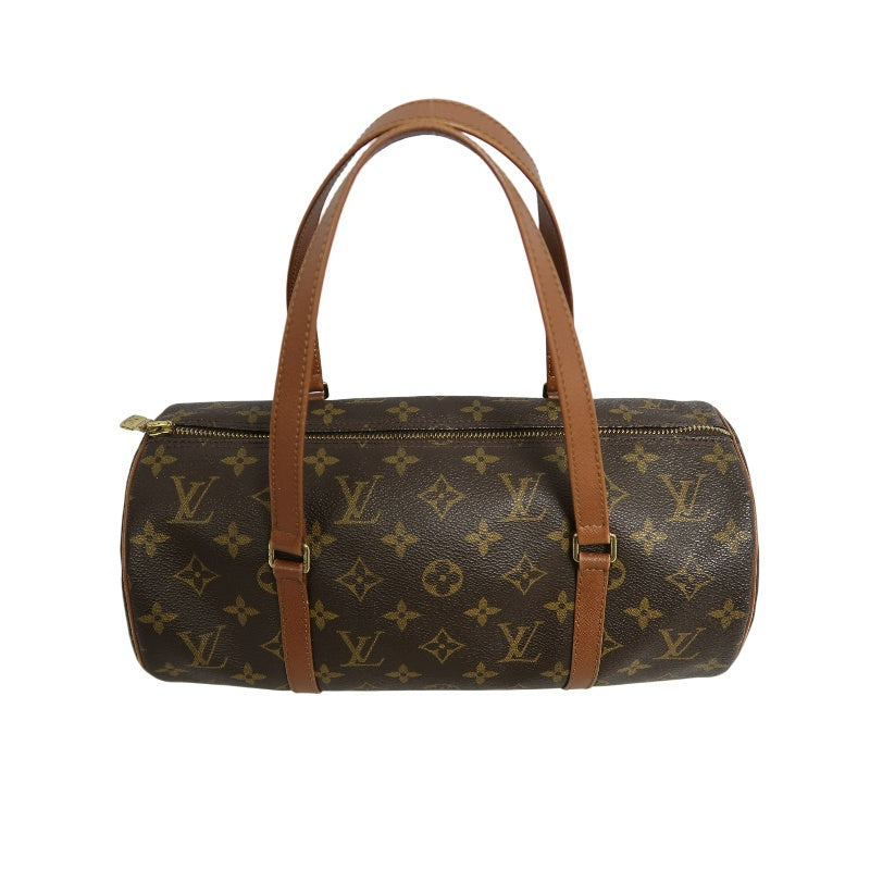 LOUIS VUITTON Papillon Monogram Handbag PVC With Pochette