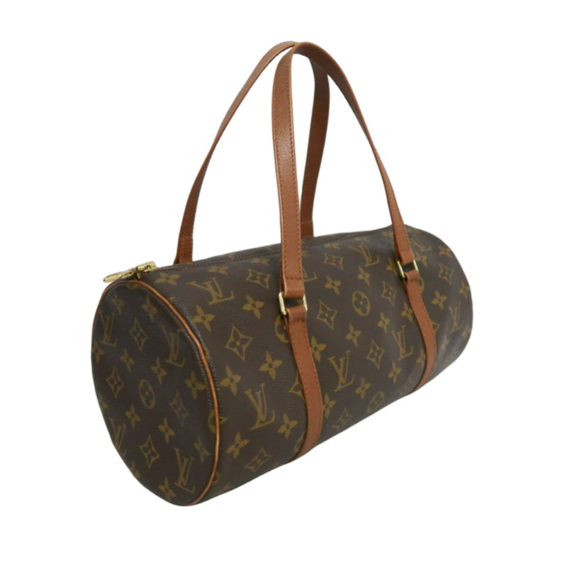 LOUIS VUITTON Papillon Monogram Handbag PVC With Pochette