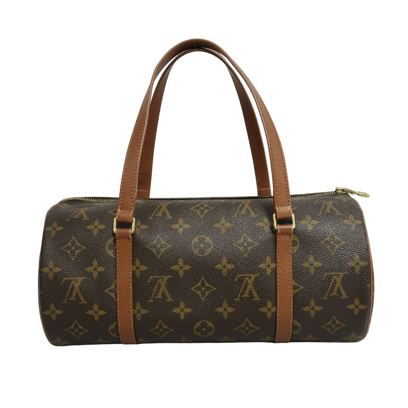LOUIS VUITTON Papillon Monogram Handbag PVC With Pochette