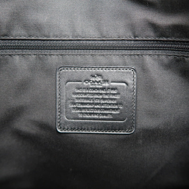 COACH Signature Canvas Tote Shoulder Bag black