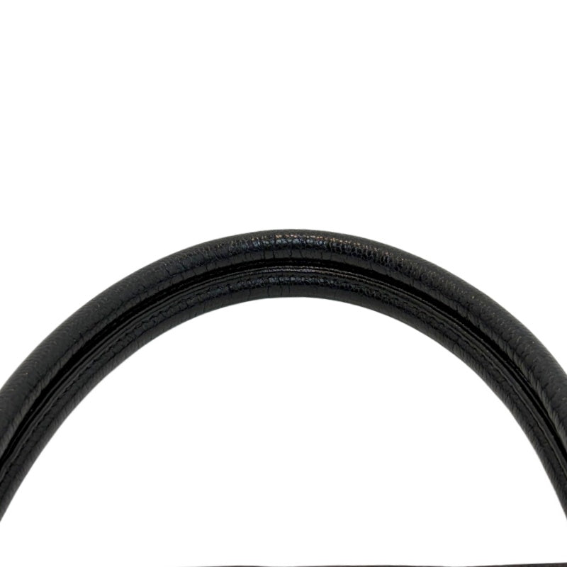 CHANEL Black Caviar Leather Hilton Vintage Reproduction Tote Handbag With Silver Hardware, Comes With Original Dust Bag
