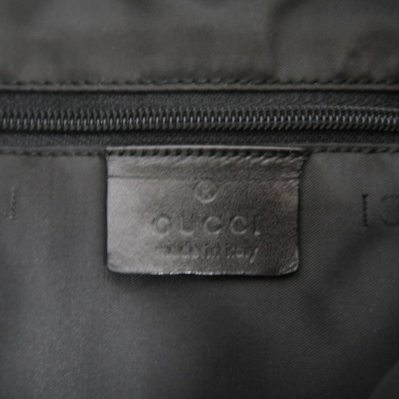 GUCCI Suede Underarm Shoulder Bag Black With Dust Bag