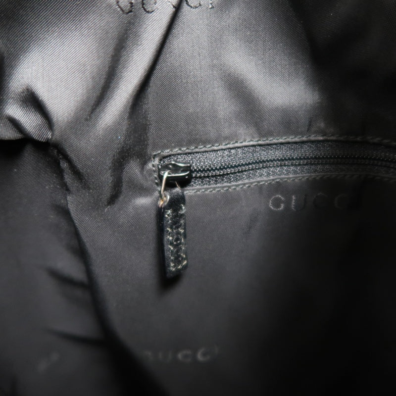 GUCCI Suede Underarm Shoulder Bag Black With Dust Bag