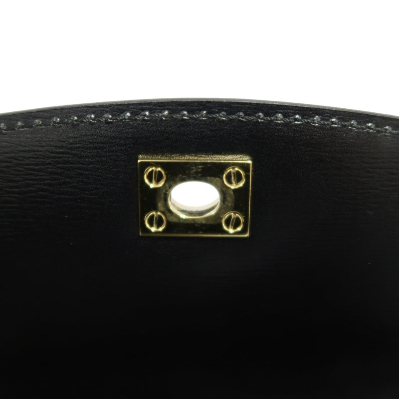LOUIS VUITTON Marzellb Epi Leather Handbag Black Gold Hardware Vintage Elegant with Dust Bag