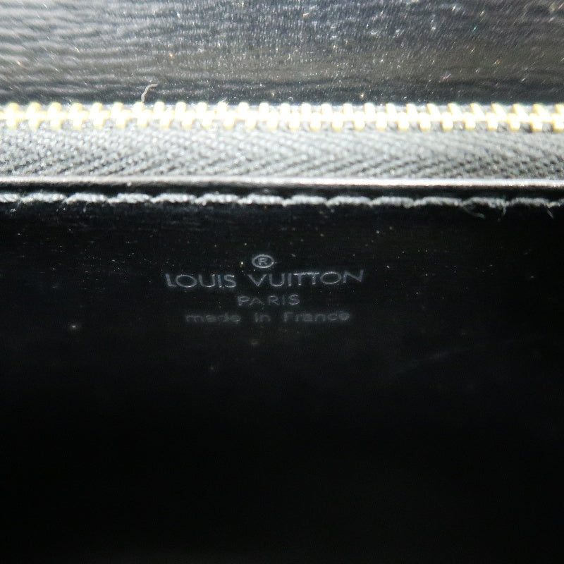 LOUIS VUITTON Marzellb Epi Leather Handbag Black Gold Hardware Vintage Elegant with Dust Bag