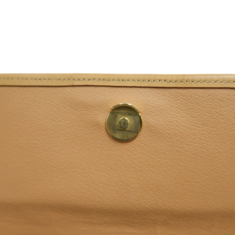 CELINE Macadam PVC Leather Shoulder Tote Bag In Dark Brown