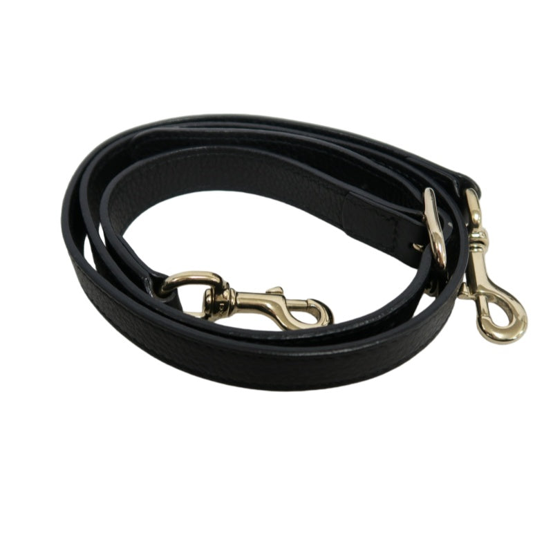 GUCCI  Bamboo Calfskin Leather Mini Top Handle Bag In Black, With Removable Shoulder Strap