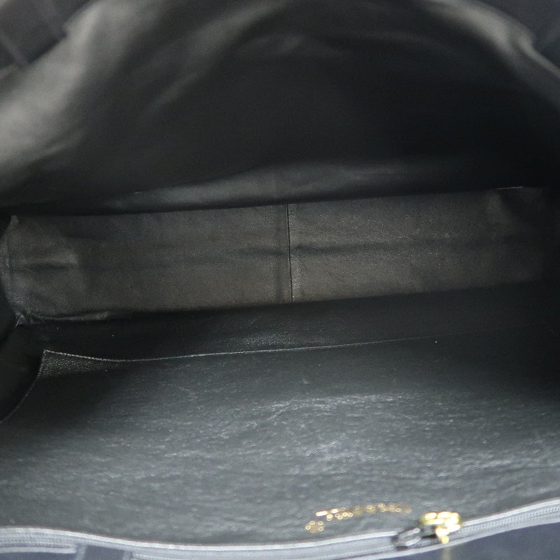 CHANEL Caviar Leather Tote Shoulder Bag, Black, Gold‑Tone Hardware, With Guarantee Card