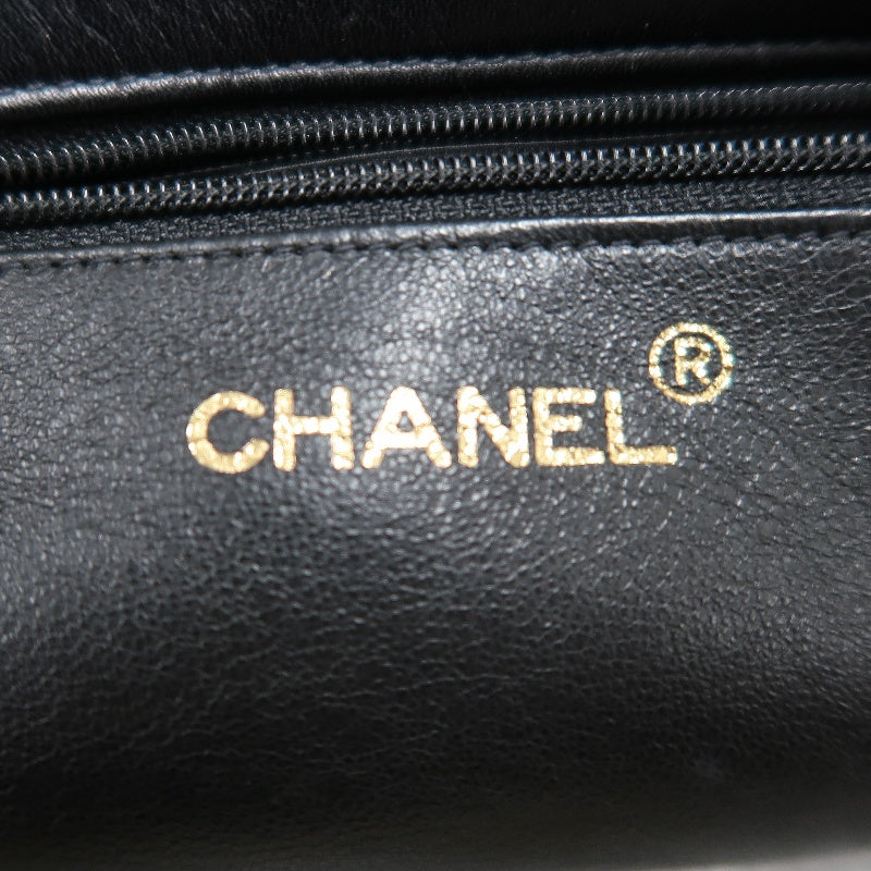CHANEL Caviar Leather Tote Shoulder Bag, Black, Gold‑Tone Hardware, With Guarantee Card