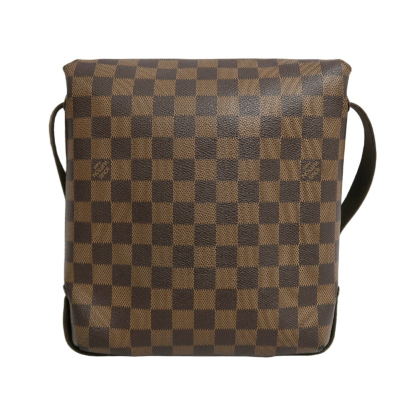 LOUIS VUITTON Brooklyn Damier Shoulder Bag PVC Brown With Original Box DustyBag