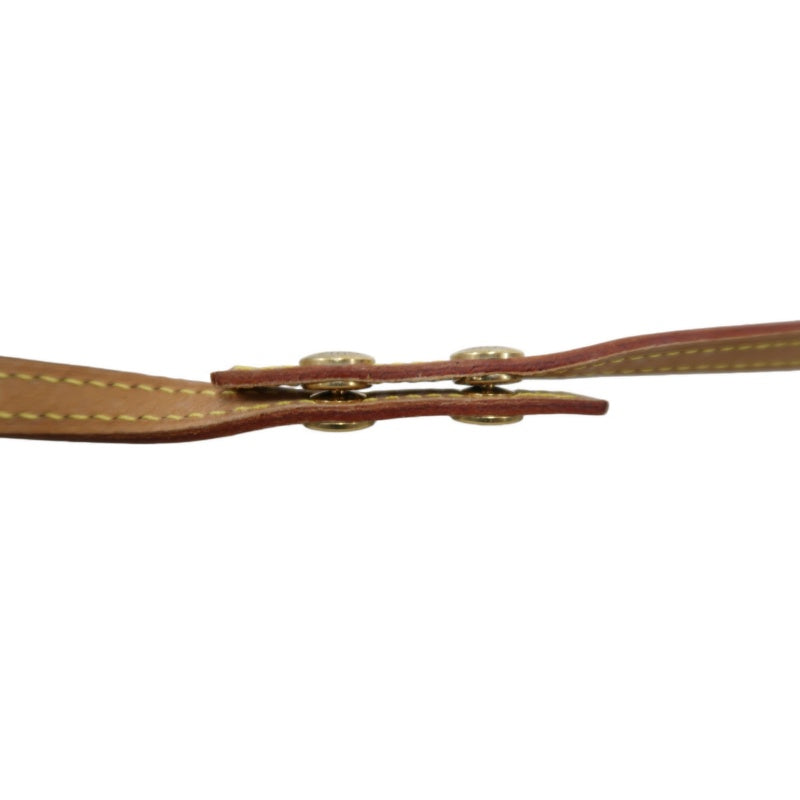 LOUIS VUITTON Vintage Monogram Pochette Twin Shoulder Bag Canvas Cowhide Brown Gold Hardware