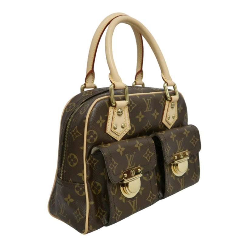 LOUIS VUITTON Handbag Manhattan Monogram With Original Box and Dusty Bag