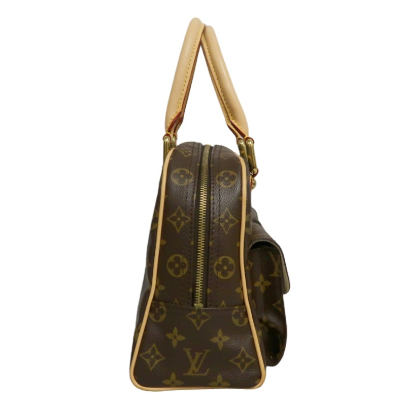 LOUIS VUITTON Handbag Manhattan Monogram With Original Box and Dusty Bag
